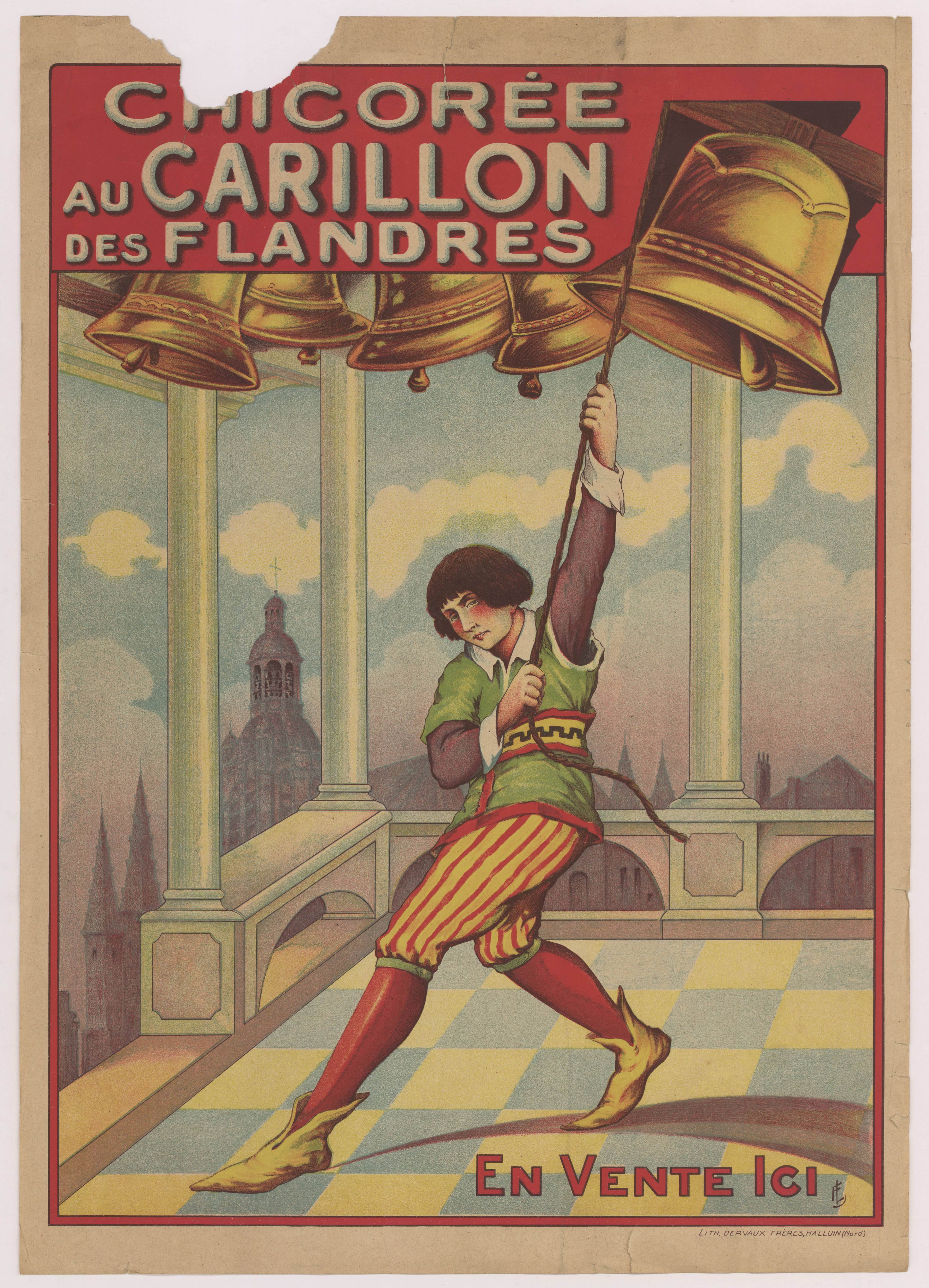 Affiche Chicorée au Carillon des Flandres