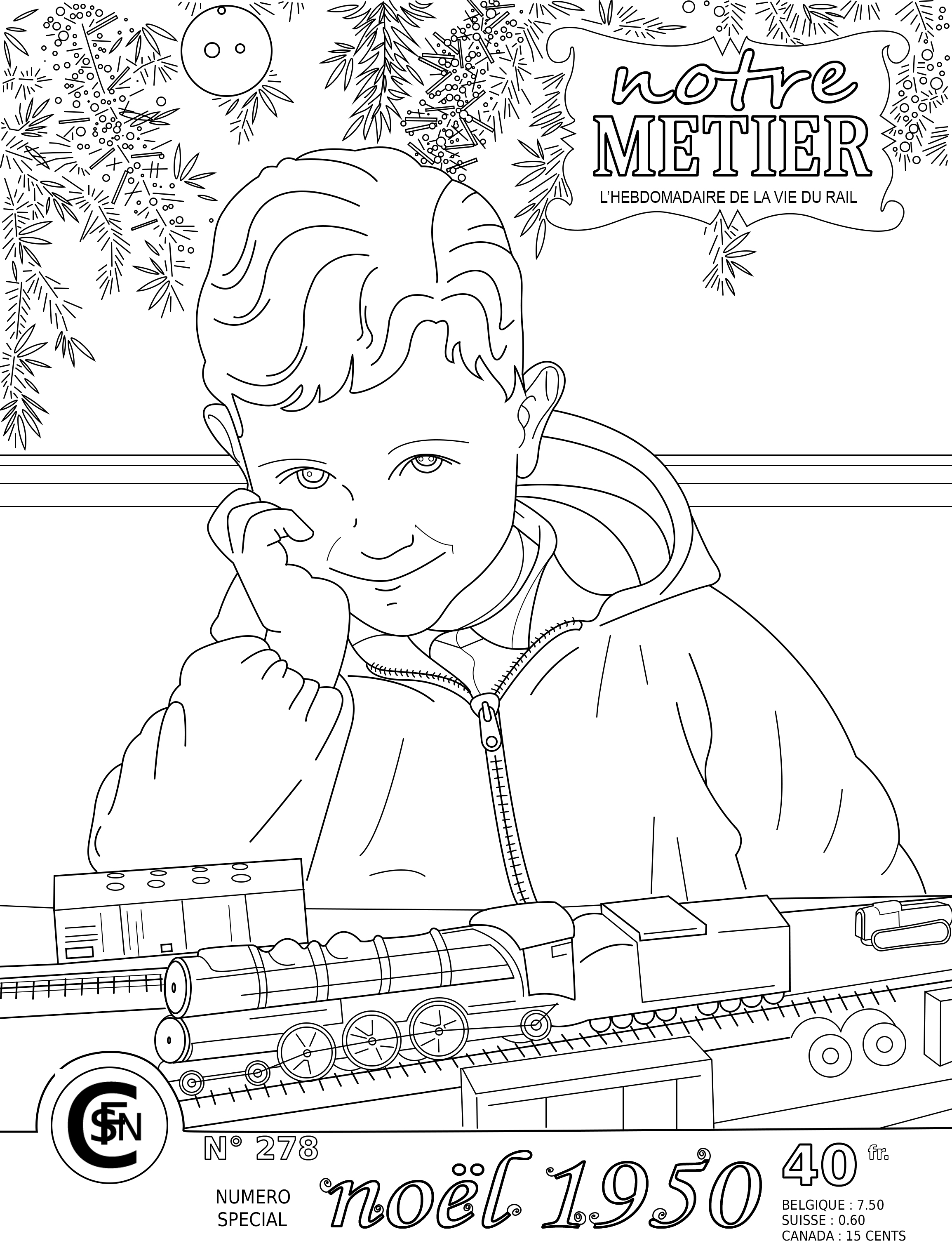 Coloriage des ANMT - Notre métier 4