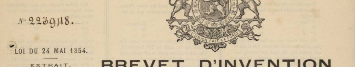 Détail du brevet d'invention