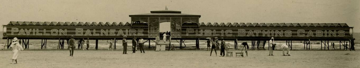 Pavillon balnéaire de la Compagnie universelle du canal maritime de Suez, Port Fouad (Egypte), 1930