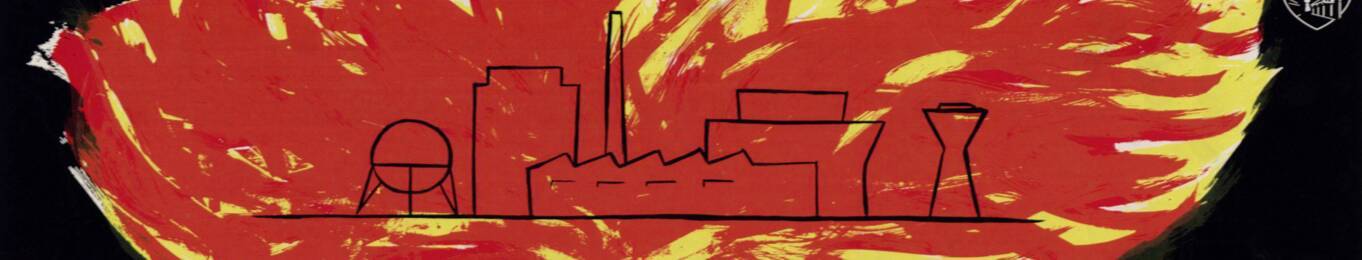 Affiche de prévention contre les incendies, 1975. ANMT 2003 29 656, Association interprofessionnelle Nord de France (AINF)