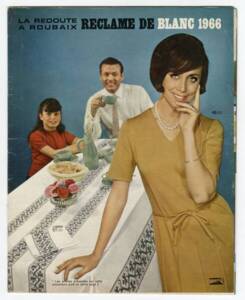 Couverture d’un catalogue de La Redoute, 1966.