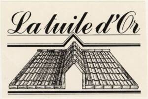 Détail d'un formulaire de dépôt de la marque « La tuile d’or » par le Comptoir tuilier du Nord, 1981