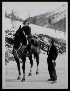 Photographies sur les sports d'hiver, vers 1925.