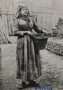 Une trieuse de la compagnie des mines de Lens, début du XXe siècle.