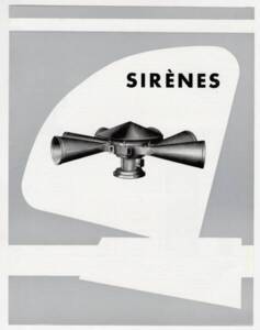 Brochure publicitaire pour matériel incendie, [années 1960-1970].