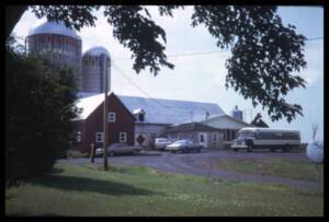 Vue d’une ferme au Canada, diapositive, s.d.