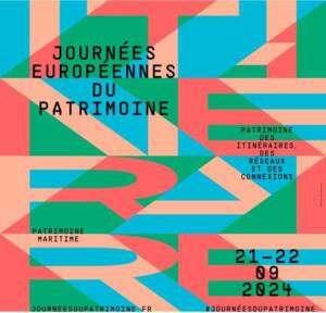 Visuel officiel des Journées européennes du patrimoine 2024