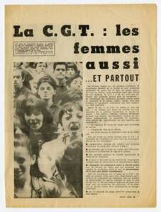 Coupure de presse mai 68.