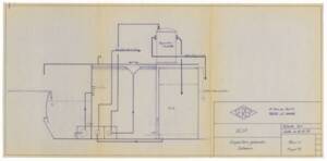 " Véhicule lourd d’intervention contre la pollution" (VLIP) : plan, 1980