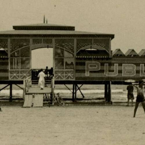Pavillon balnéaire de la Compagnie universelle du canal maritime de Suez, Port Fouad (Egypte), 1930