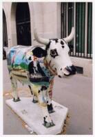 Une « vach’art » de la « Cow Parade » de Paris, 2006.
