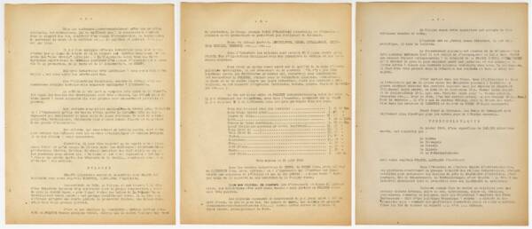 Rapport sur les possibilités du recrutement de la main-d’œuvre étrangère en Europe centrale présenté à l’assemblée générale des industries réunies de la région de Fourmies en date du 24 septembre 1930.