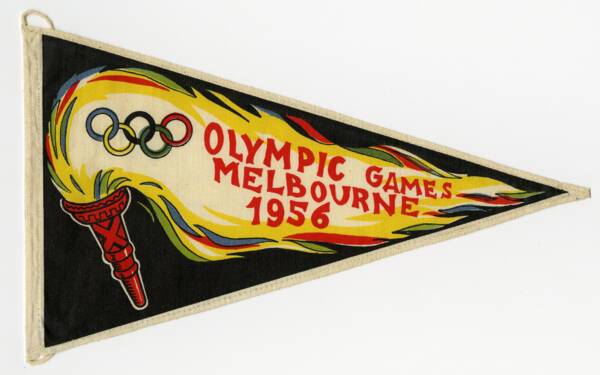 Fanion des jeux olympiques de Melbourne (1956)