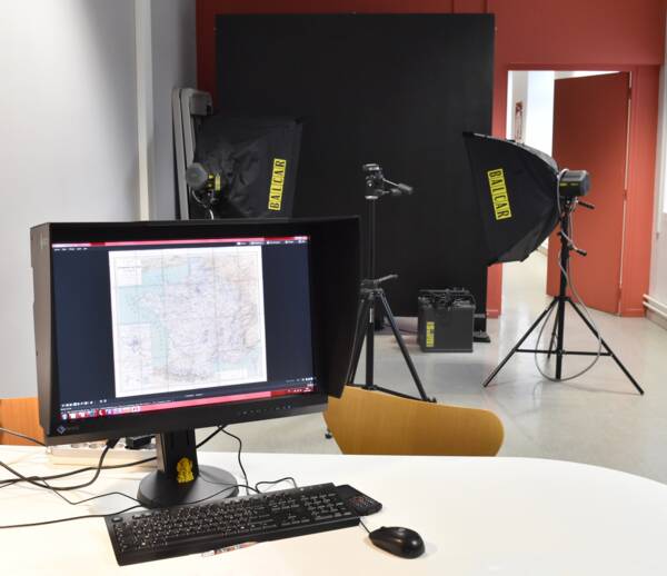 L'atelier de numérisation des ANMT