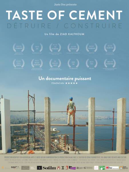 Affiche du film "Taste of cement".